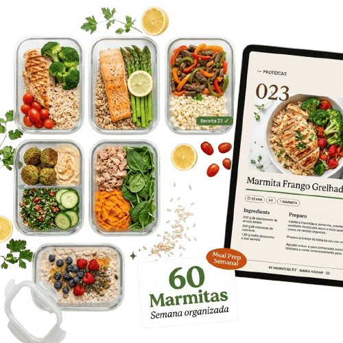 60 Marmitas Para Emagrecer Sem Cozinhar Todo Dia
